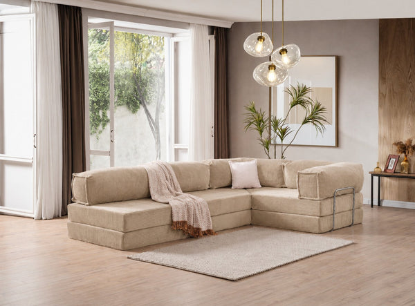 Lyzza Canyon — Beige Argenté