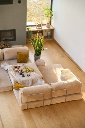 Lyzza Canyon Beige Argenté